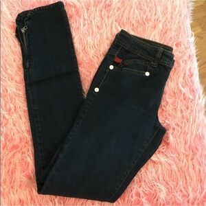 Fire Brand dark wash jeans with ankle zippers Woman’s Juniors size 9
